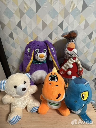 Пакет мягких игрушек