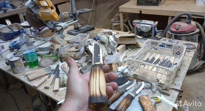 Нож охотничий Кованый