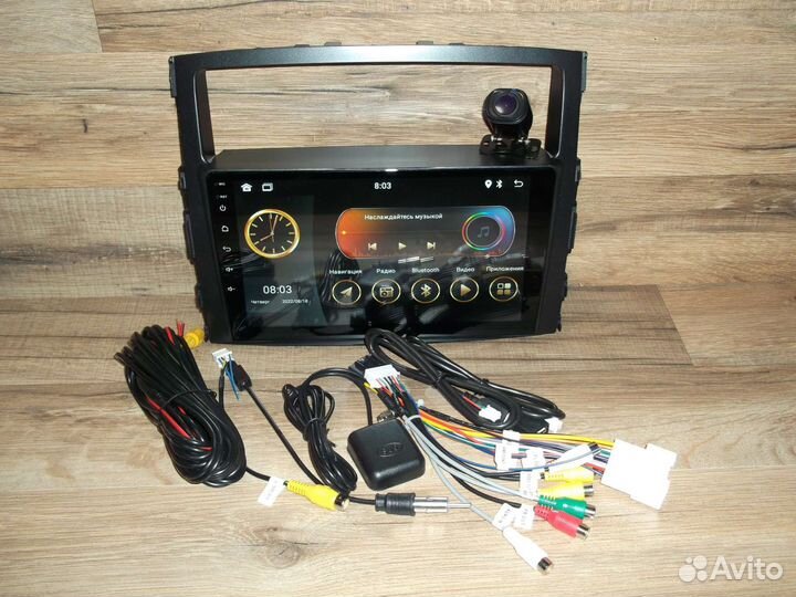 Магнитола Mitsubishi Pajero IV Android с камерой