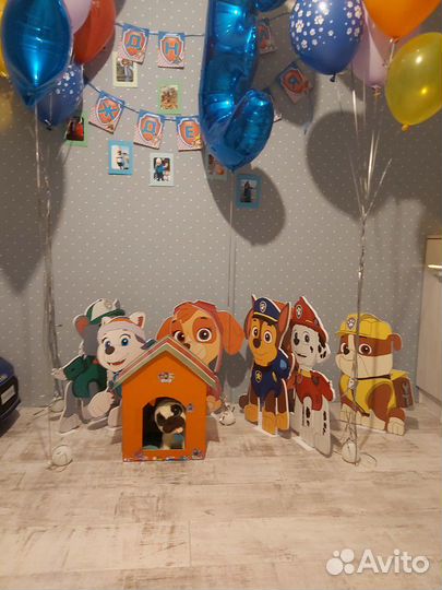 Декор. Фотозона. Щенячий патруль. День Рождения