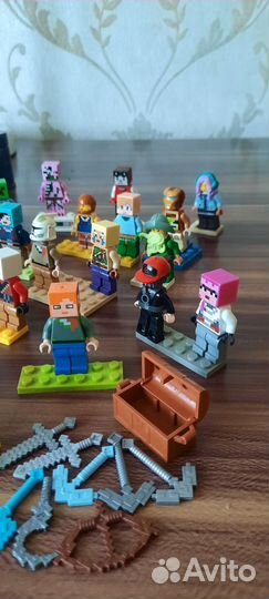 Фигурки lego Майнкрафт