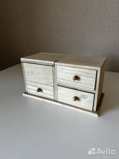 Шкатулка для украшений дерево