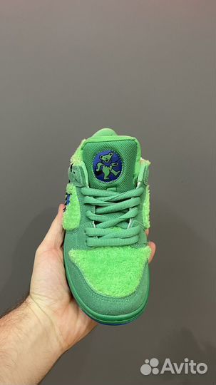 Кроссовки Nike SB low Grateful green Beard