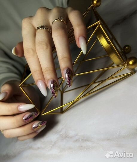 Маникюр, педикюр, гель-лак, наращивание