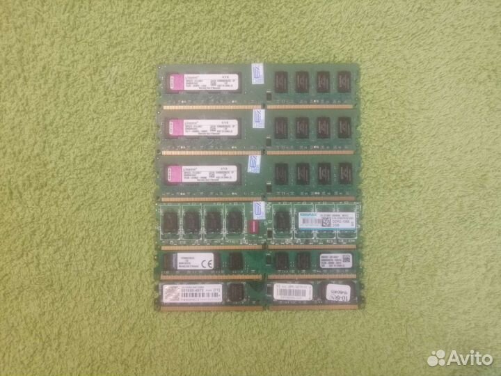 Озу DDR2 для пк 2GB