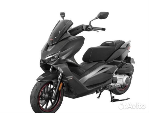 Скутер Regulmoto grido (LJ175T-18) черный