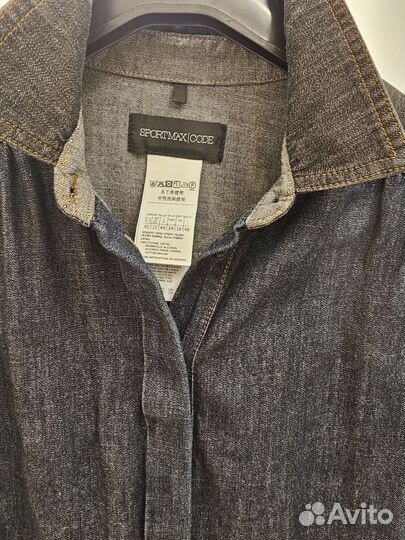 Джинсовое платье Max mara. Размер 46IT