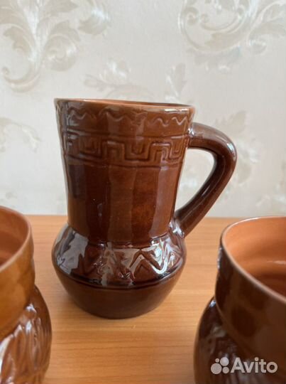 Сервиз глиняный