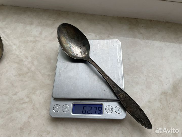 Ложки мельхиор СССР клеймо