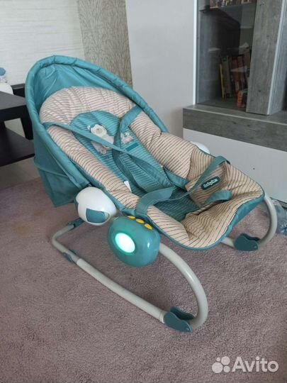 Шезлонг детский до 9кг