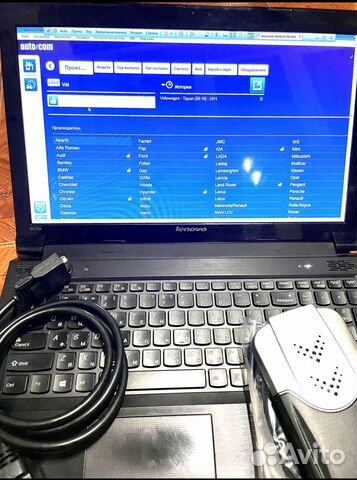 Диагностика Delphi Autocom 2020 и Ноутбук Комплект