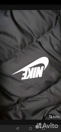 Nike пуховик мужской оригинал