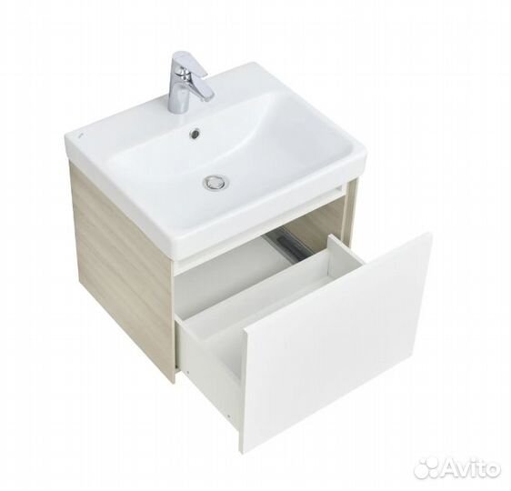 Тумба под раковину подвесная Aquaton Асти 55