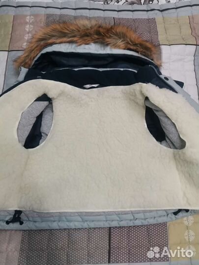 Зимний детский комбинезон