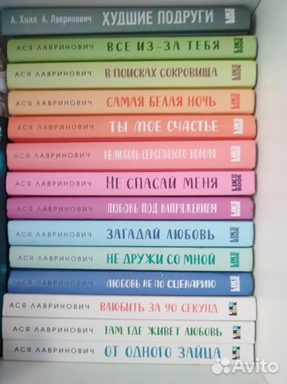 Книги Ася Лавринович