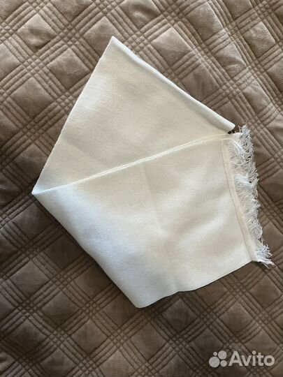 Кашне вмф белое