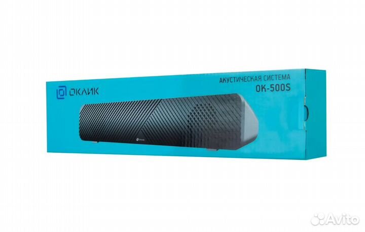 Саундбар Оклик OK-500S 2.0 6Вт черный