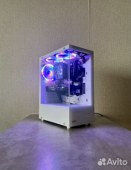 Игровой пк + монитор ryzen 5 3500/ gtx 1660 OC