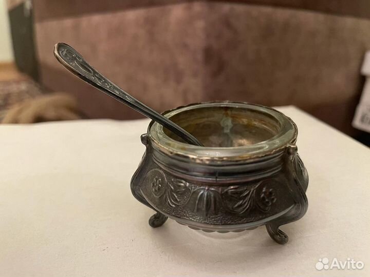 Солонка мельхиор