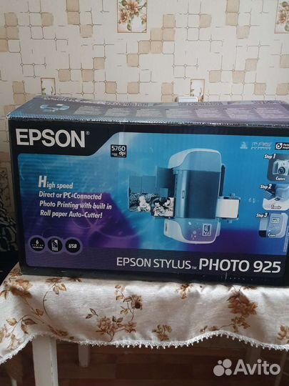 Epson Stylus. Новый Принтер струйный цветной