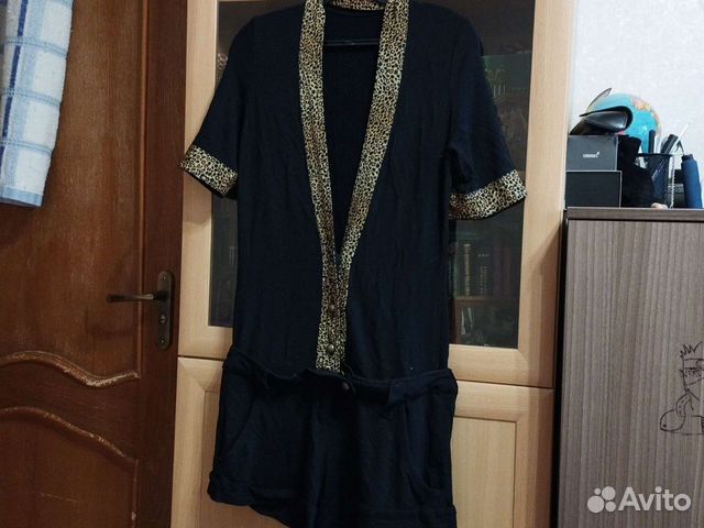 Летний трикотажный комбинезон. 44-46