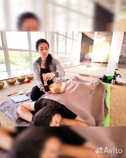 Виброакустический Массаж тибетской чашей