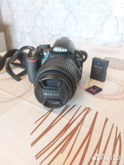 Фотоаппарат nikon d3100, 18-55mm объектив