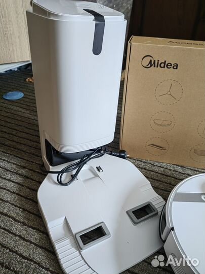 Робот пылесос midea s8+ со станцией самоочистки