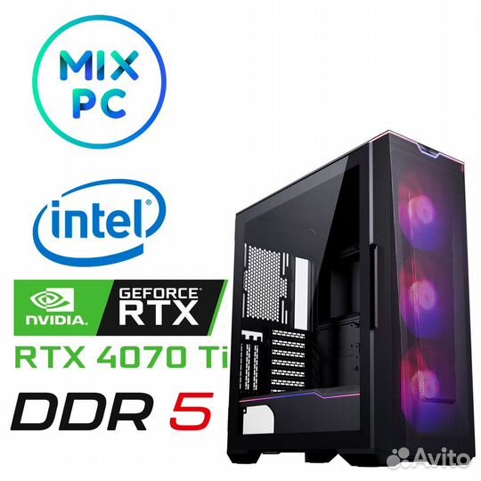 Компьютер i5 13600K + RTX4070Ti