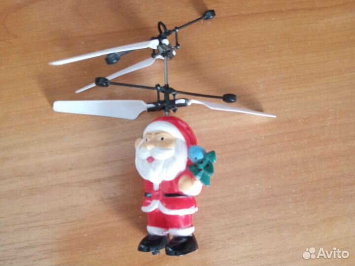 Дед Мороз вертолет не на пульте управления