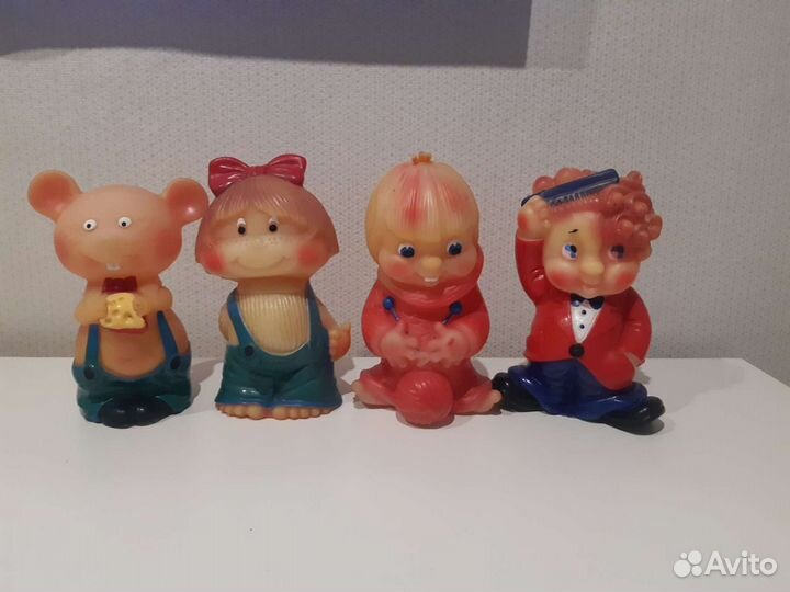 Резиновые игрушки СССР
