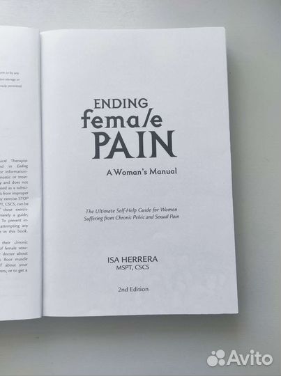 Ending Female Pain, A Woman's Manual : Ultimate