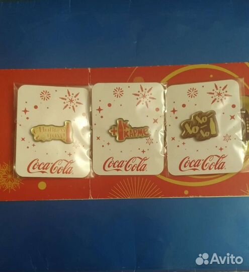 Значки кока-колы