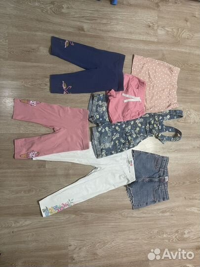 Вещи пакетом на девочку