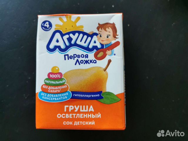 Детский сок агуша