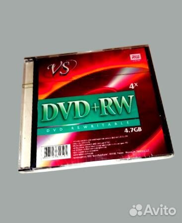 Оптический Диск VS DVD+RW 4.7 GB 4x SL