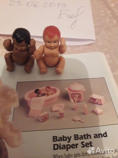 Микро пупсики от беременных кукол барби,4см