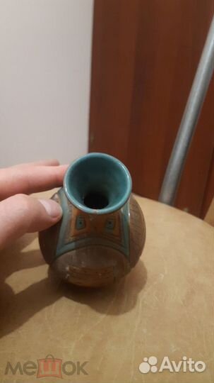 Старая вазочка интересная красивая, модерна Европа