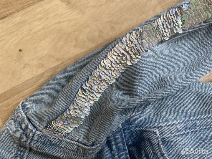 Джинсовка для девочки 128