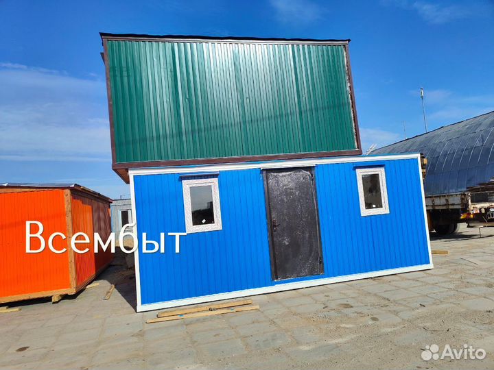 Бытовка из металла с оплатой по факту