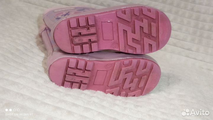 Детские резиновые сапоги 26 размер