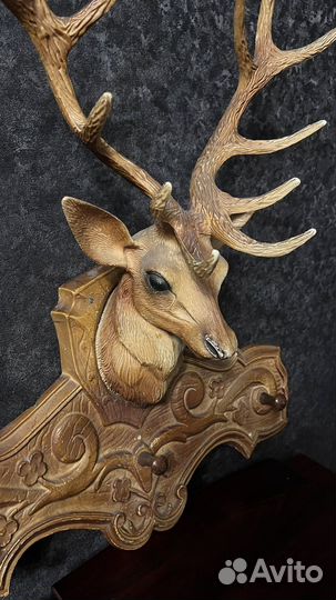Вешалка Настенная Олень Винтаж