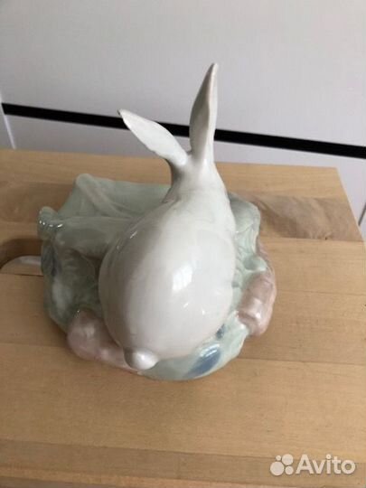 Пепельница капустный лист заяц и морковка