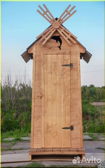 Дачный туалет от производителя ART132