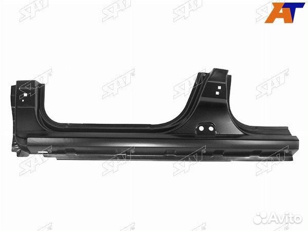 Порог LADA largus 12-21, renault logan 05-14