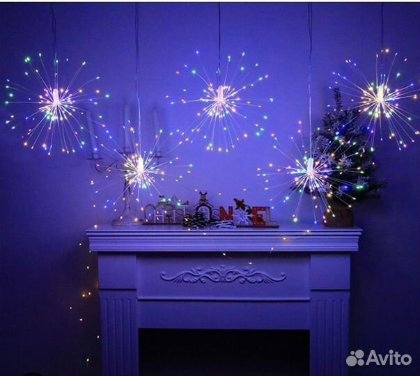 Гирлянда фейерверк