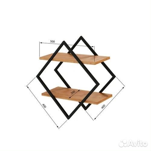 Полочка-ромб