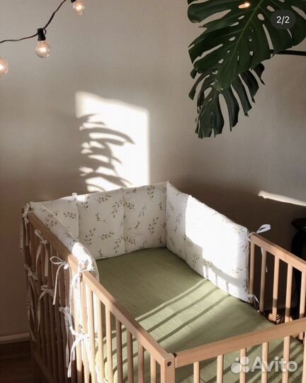 Бортики в кроватку