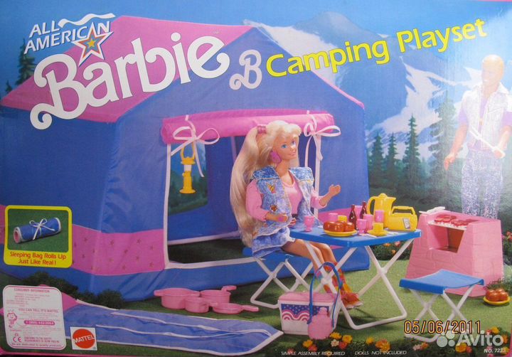 Палатка для Барби из 90х