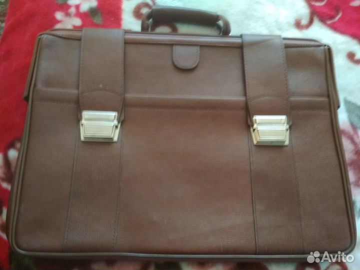Портфель кожаный СССР